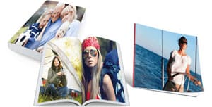 Luxe goedkoop softcover vlakliggend fotoalbum maken voordelig professioneel